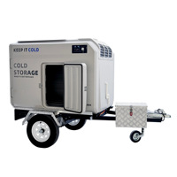 Réfrigérateur-congélateur portable à double température pour camping et extérieur, grande capacité, batterie incluse, dégivrage automatique