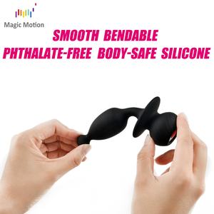 Masajeador de silicona para próstata, masajeador vibratorio con Control remoto - Product Image 5