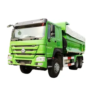 2020 Used HOWO White Tipper Dump Truck 6x4 375HP 400HP Transport Sand Soil 40Ton 50Tons Heavy Dumper Trucks For Loading Cargo