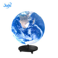 Jode Interior Exterior HD a todo color Flexible 1,2 m 1,5 m 2M 2,5 m 3M Pantalla de bola Led esférica pantalla Led esférica