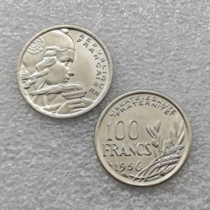 Pièces <span class=keywords><strong>de</strong></span> <span class=keywords><strong>monnaie</strong></span> commémoratives <span class=keywords><strong>de</strong></span> style antique <span class=keywords><strong>de</strong></span> <span class=keywords><strong>100</strong></span> <span class=keywords><strong>francs</strong></span> français <span class=keywords><strong>de</strong></span> 1954, 1956, 1958, cadeaux, décoration <span class=keywords><strong>de</strong></span> la maison - Product Image 2