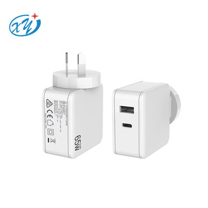 Gan 65w power adapter aus cắm 3 cổng qc 3.0 pps type-c pd điện thoại di động bộ sạc du lịch 65w gan sạc - Product Image 2