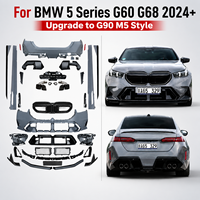 Kit carrosserie style M5 pour BMW Série 5 G60 G68 2024 2025 2026 – Améliorez votre véhicule avec le style M5 G90 : pare-chocs avant, diffuseur arrière, jupes latérales