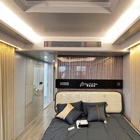 Maisons de luxe Volferda Capsule House, maison modulaire à 2 chambres, petite maison préfabriquée en capsule à vendre