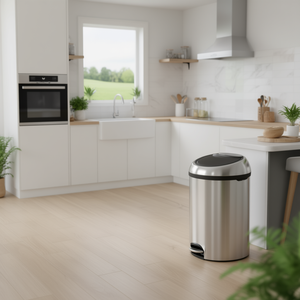 Cestino Touch Bin da 60 L in acciaio inox con coperchio a sensore per cucina e bagno - Product Image 3