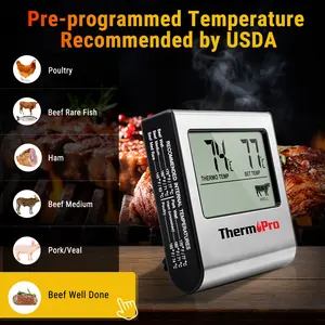 ThermoPro TP16 Digital Kitchen Baking High Temperature Oven Thermometer With Display