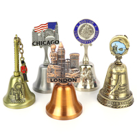 Campanella da Tavola in Lega di Zinco Personalizzata con Design Personalizzato, Souvenir Turistico Svizzero, Decorazione per Tavola