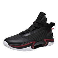 Chaussures de basket-ball antidérapantes de haute qualité pour hommes femmes respirant haut à lacets conception absorbant les chocs tendance de la mode