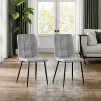 Ensemble de table à manger de qualité supérieure avec 4 chaises confortables en similicuir pour restaurants ensemble de chaises de salon de cuisine