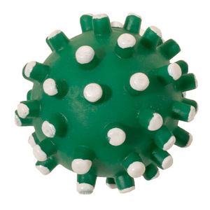Nuevo producto transfronterizo: Juguete para perros con forma de pincho en colores navideños, 7 cm, juguete para mascotas para limpieza dental, hecho de vinilo suave. - Product Image 2