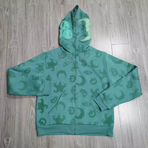 <span class=keywords><strong>Felpa</strong></span> da <span class=keywords><strong>uomo</strong></span> con cappuccio <span class=keywords><strong>blu</strong></span> da 500gsm con <span class=keywords><strong>cerniera</strong></span> completa personalizzata con Zip - Product Image 3