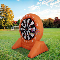 Jeu de tir de cible de football gonflable de fléchette de football d'Oxford en gros bon marché pour des parties et des événements
