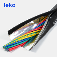 ESD-Antistatik-Kabelummantelung der Serie E |   Druckknopf PVC-Drahtummantelung |   Professioneller statisch ableitender Schutz für Elektronikgeräte