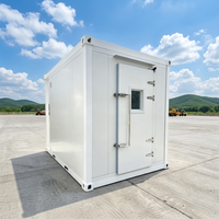 Chambre Froide Mobile Conteneurisée Portable Intégrée, Chambre Froide/Congélateur Walk-in, OEM ODM, Taille et Température Personnalisables