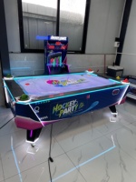 Table de jeu de hockey sur air à monnayeur HC Source Factory, machine de jeu d'arcade de hockey sur air personnalisée pour centre commercial