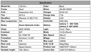 Vélo <span class=keywords><strong>électrique</strong></span> hybride urbain YANGOR Y20 Pro en stock UE 48V 15AH, VTT <span class=keywords><strong>électrique</strong></span> tout-terrain, vélo <span class=keywords><strong>électrique</strong></span> - Product Image 5
