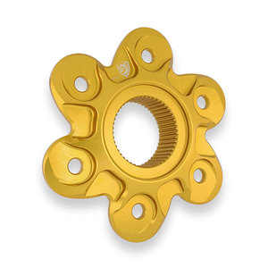 Support de pignon arrière de course moto de haute qualité avec bride dorée pour Panigale V4R 2019-2024 - Product Image 1
