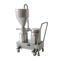 Moulin colloïdal horizontal vertical sanitaire SS304 316 pour l'émulsion et l'homogénéisation de mayonnaise de beurre de noix