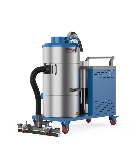 100L 5500W 380V High Power Heavy Duty Wet Dry Industrial Vacuum Cleaner for Cleaning Dust Coarse Dirt for Factory
