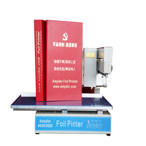 Máquina de impresión de lámina de estampado en caliente Digital doble 100, impresora de lámina, máquina automática de estampado en caliente dorado con borde de libro - Product Image 1
