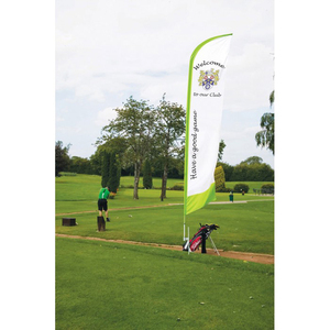 Feamont biểu tượng tùy chỉnh quảng cáo ngoài trời bãi biển cờ Teardrop Cờ biểu ngữ quảng cáo ngoài trời lông cờ ngoài trời thiết kế logo - Product Image 3