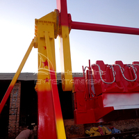 Équipement de divertissement pour parc d'attractions passionnant en plein air Machine foraine en fibre de verre en acier Top Spin Hot on Sale