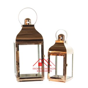 High Quality Metal Stainless Steel <b>Hanging</b> <b>Candle</b> Lantern for Garden Decor Best Seller Copper <b>Candle</b> Lantern for Garden Decor - Product Image 2