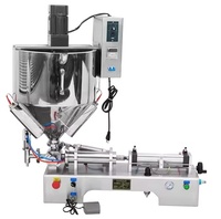 Machine de remplissage industrielle DUOQI G1WTD HM pour pâtes épaisses avec trémie chauffante