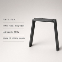Pieds de meubles ronds en métal moderne pour chaise, OEM/ODM, utilisation en extérieur, bureau et salon, démontage et montage