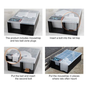 Nhựa rat nhiều sống Catcher liên tục động vật gặm nhấm lồng nhân Đạo Chuột bẫy - Product Image 5