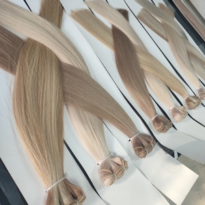 ต่อผมแท้แบบเครื่องจักรคุณภาพพรีเมียม Genius Weft Virgin Remy คุณภาพ 100% ผมแท้รัสเซียแบบเครื่องจักร - Product Image 6