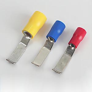 Terminal de prensado de la serie <span class=keywords><strong>LBV</strong></span>, conectores de cable rápidos, terminales de hoja con labios aislados de cobre con aislamiento de PVC y estañado - Product Image 5