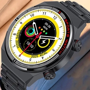ECG + PPG BT chiamata QW39 <span class=keywords><strong>SmartWatch</strong></span> braccialetto sportivo NFC impermeabile orologio personalizzato viso uomini QW39 <span class=keywords><strong>SmartWatch</strong></span> rotondo per IOS Android - Product Image 2