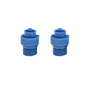 ステンレス鋼1/4糸アダプター接着剤ディスペンサー針コンバーター2.5-32オンス注射器バレルカートリッジチップを適用 - Product Image 6