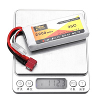 Batterie Lipo 2S 2200mAh 7.4V 50C Lip, pack de batteries lithium-ion pour voiture, camion, avion, hélicoptère, bateau, modèle réduit RC