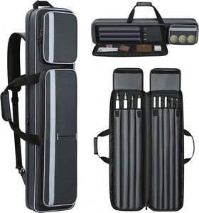 Estuche de Billar Ligero de Nuevo Diseño de Fábrica BSCI 3B 3S Personalizado para Snooker con Soporte para Taco y Embalaje en Caja - Product Image 4