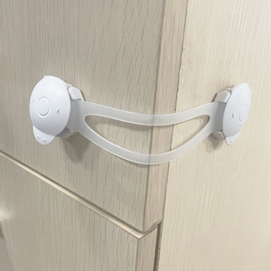 قفل خزانة ملابس زاوية للأطفال الصغار Probebi GC004L قفل حزام أمان للأطفال قفل لأبواب الخزانات - Product Image 4