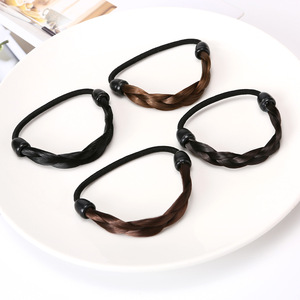 <span class=keywords><strong>Élastique</strong></span> à cheveux naturel coréen invisible, bande <span class=keywords><strong>élastique</strong></span> tendance pour tresses, queues de cheval et chouchous - Product Image 5