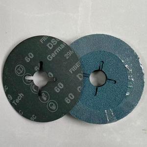Disco di Sanling 115mm blu 60 # Zirconia in fibra ceramica su misura OEM disco di lucidatura da Hebei per acciaio inossidabile - Product Image 5