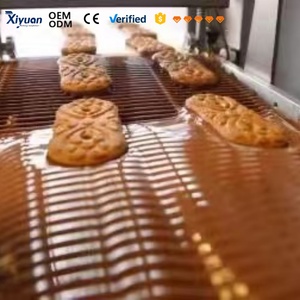 Machine d'enrobage au chocolat haute performance de 600 mm pour gaufrettes et fruits, avec tunnel de refroidissement pour climat <span class=keywords><strong>tropical</strong></span> - Product Image 2