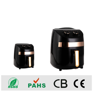 Precio de fábrica, freidoras de aire domésticas, 1000W, 5L, olla de cocina saludable baja en grasa, freidora de aire profunda eléctrica antiadherente de Bajo vatio - Product Image 2