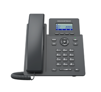 Teléfono IP Empresarial Grandstream GXP2140 PoE con 4 Líneas SIP, Pantalla LCD a Color de 4.3 Pulgadas, Teléfono de Escritorio VoIP para Recepción y Gestión de Oficina