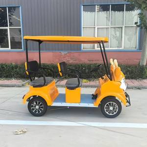 Voiturette de golf électrique 4 <span class=keywords><strong>places</strong></span> de haute qualité avec sièges confortables, véhicule <span class=keywords><strong>utilitaire</strong></span> extérieur 4 <span class=keywords><strong>places</strong></span>, <span class=keywords><strong>meilleur</strong></span> prix, vente en gros - Product Image 1
