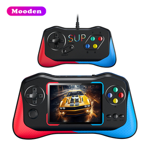 L Q12ハンドヘルドゲームコンソール3.0インチスクリーン500 in 1レトロクラシックゲーム2プレーヤーとテレビ接続キッズギフトをサポート - Product Image 1