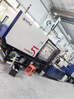 Machine de moulage par injection haïtienne 280T Machine de moulage par injection de plastique d'occasion Prix du plastique horizontal