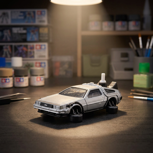 Tomica Retour vers le futur 2 : Machine à lancer du temps 1:64, voiture miniature en métal moulé sous pression, modèle à friction, 11 - Product Image 2