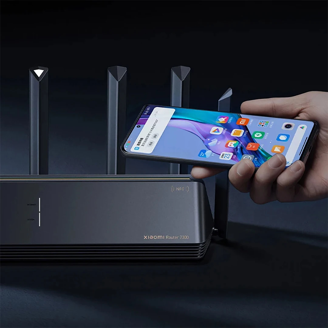 3 Band Mi Router BE7000 - WiFi 7 Router with 1GB Mesh 3 Band Mi Router BE7000 - WiFi 7 Router with 1GB Mesh