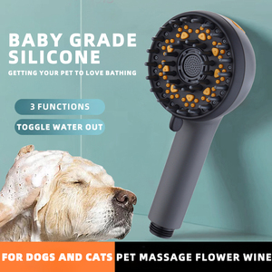 Tre modalità di acqua stimolante rubinetto <span class=keywords><strong>doccia</strong></span> pistola multifunzionale Pet <span class=keywords><strong>soffione</strong></span> per bagno rubinetto accessori - Product Image 3
