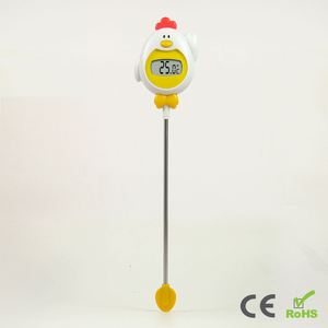 Termómetro Digital de Cocina con Diseño de Dibujos Animados, Termómetro para Carne Fácil de Usar para Niños, para Cocinar en Casa - Product Image 5