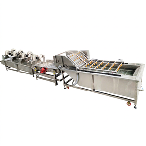 Gelgoog, máquina de limpieza de verduras de raíz de lavado y pelado Industrial completamente automática y máquina de congelación de verduras - Product Image 1